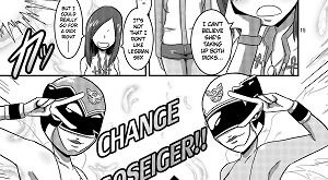 Kaettekita Goukai Bitch! (Kaizoku Sentai Gokaiger) -hentai-shemale